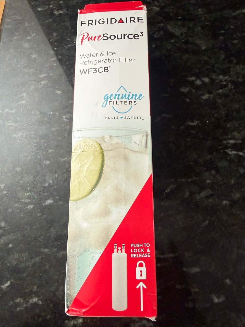 Frigidaire PureSource3 WF3CB Water & Ice Refrigerator Filter - White/Red
